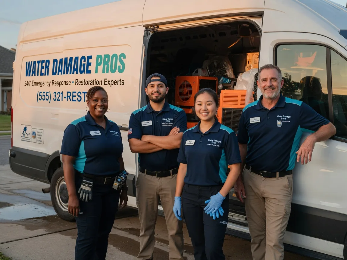 Water Damage Restoration company in Round Mountain, TX